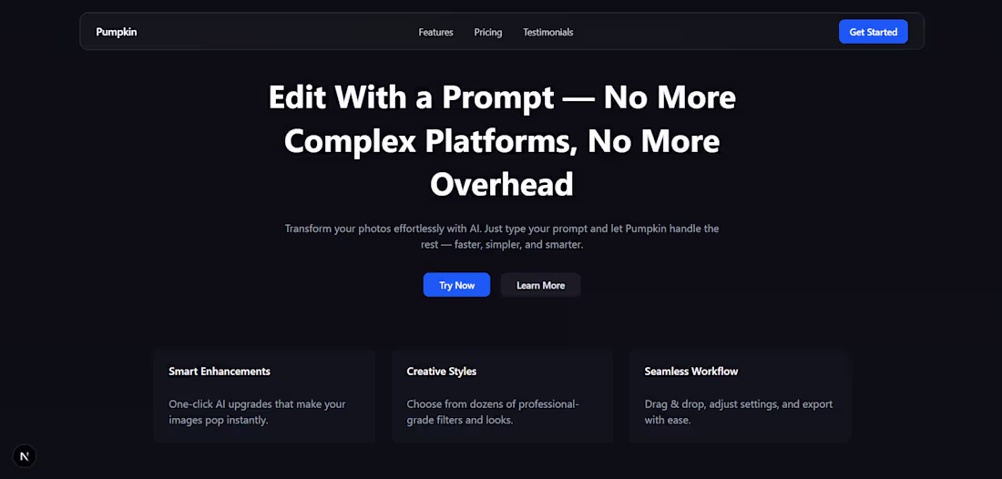 Cover image for Edit images with just a prompt, forget complex editors.