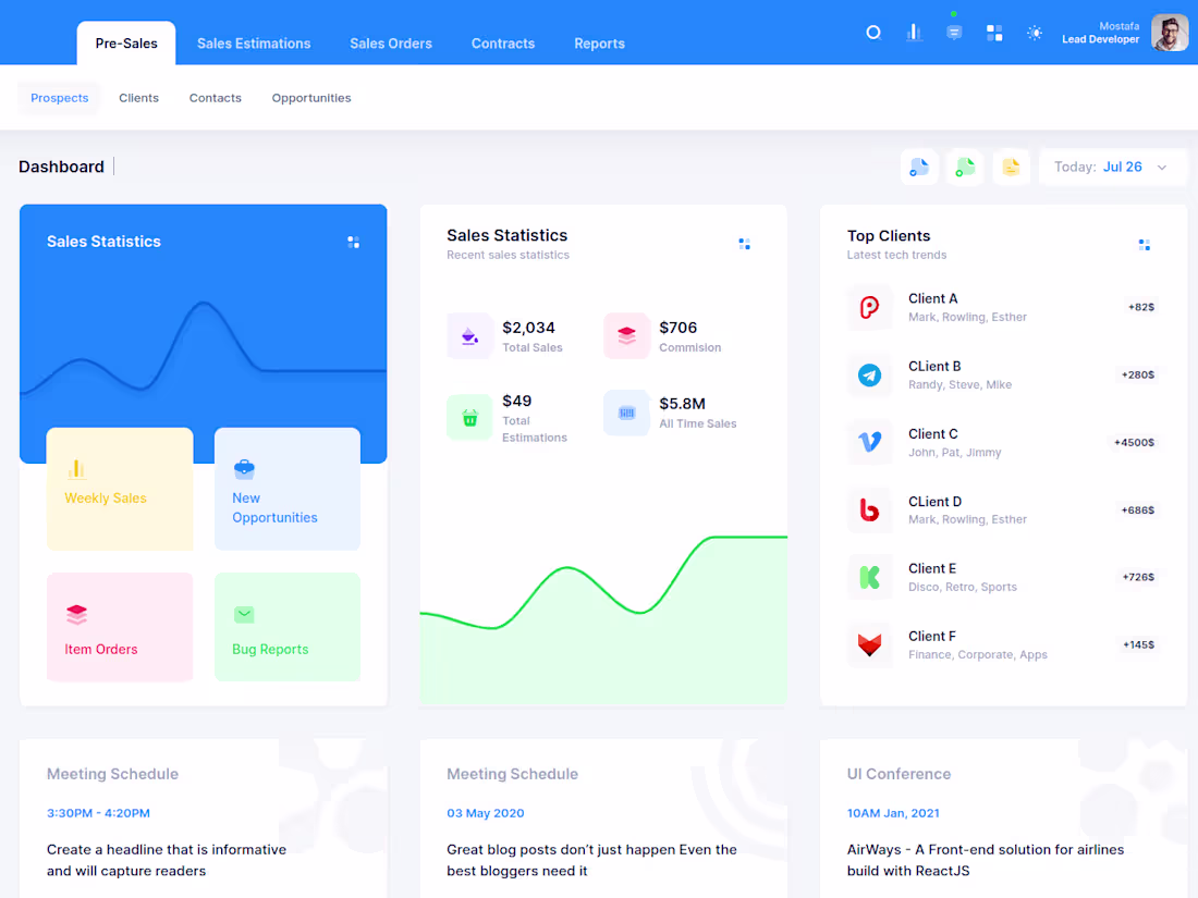 Cover image for Custom CRM Solution