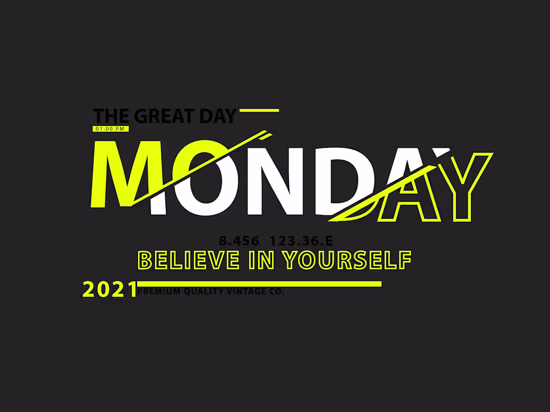Cover image for MONDAY