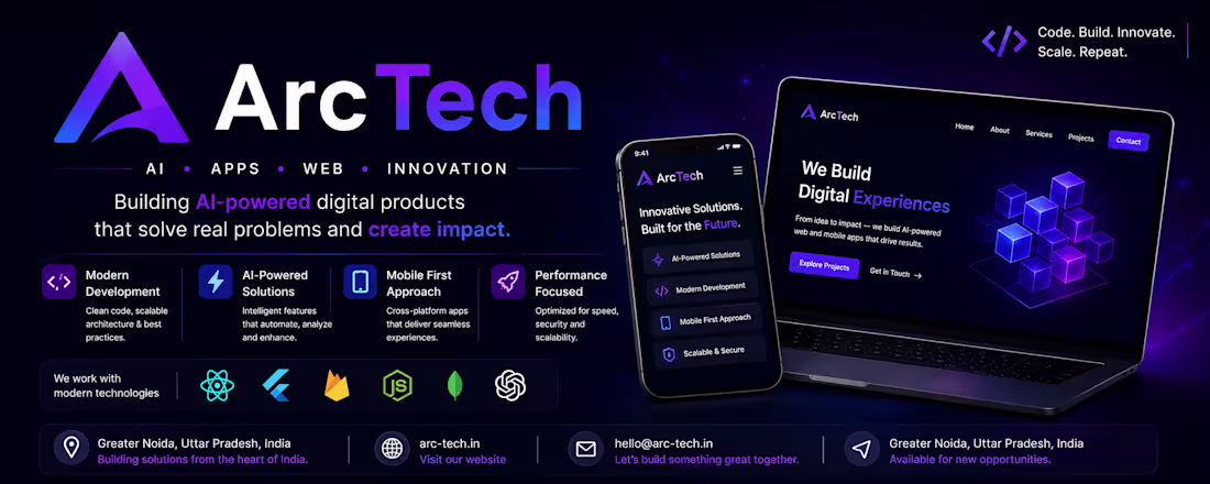 Cover image for ArcTech is a professional agency