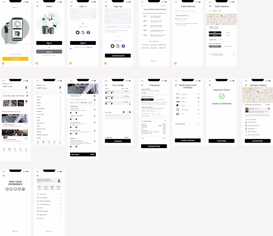 Cover image for Food Delivery App