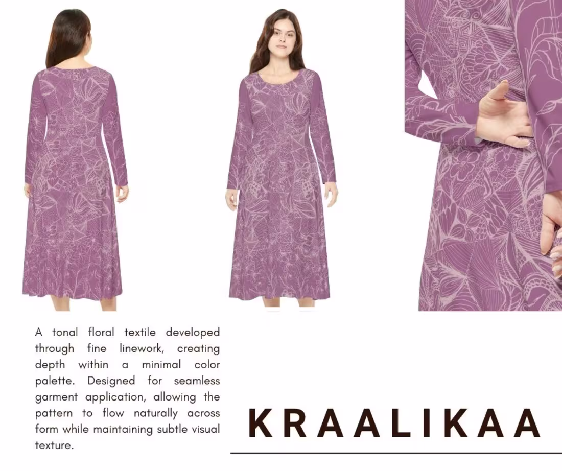 Cover image for Flora Obscura — Kraalikaa Textile