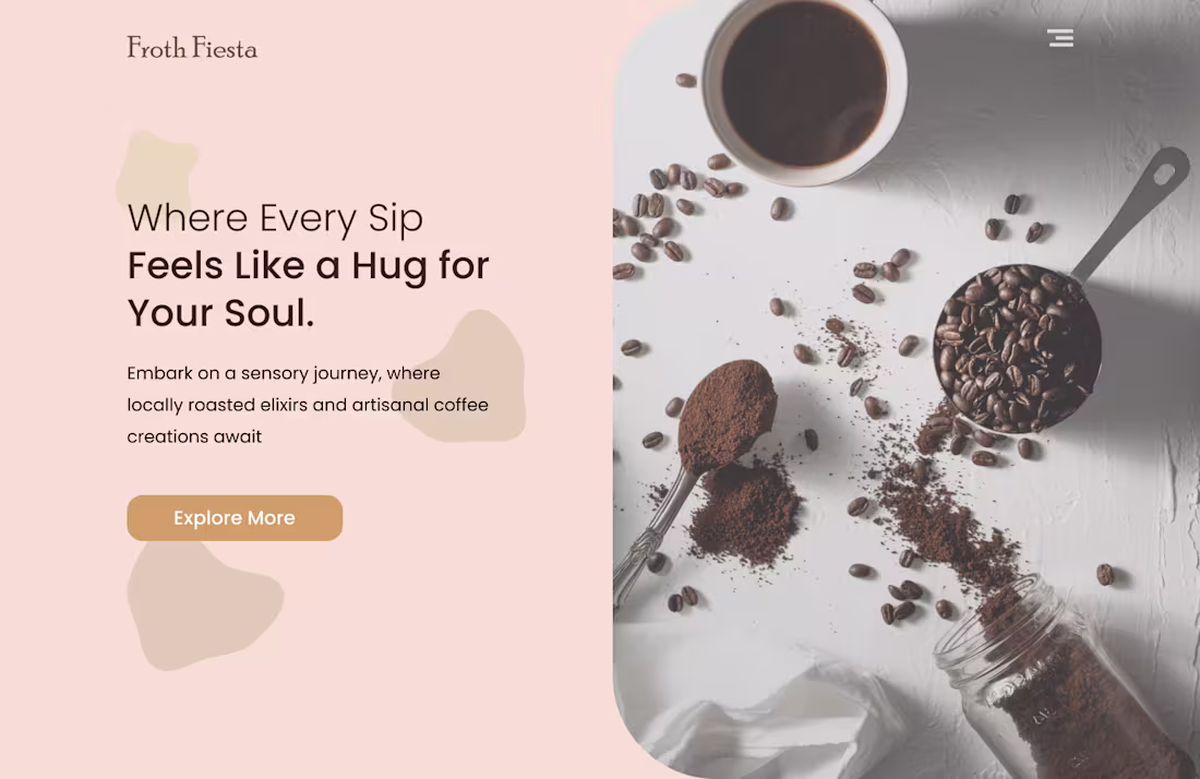 Cover image for Froth Fiesta - Your one-stop coffee shop