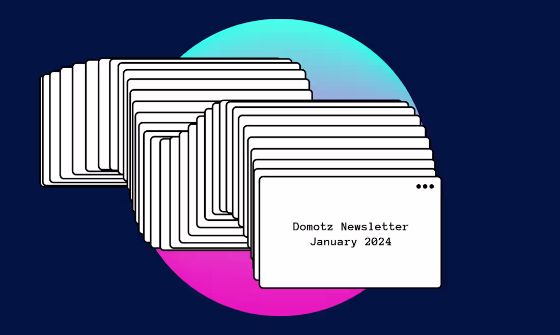 Cover image for Domotz Newsletter – January 2024 insights
