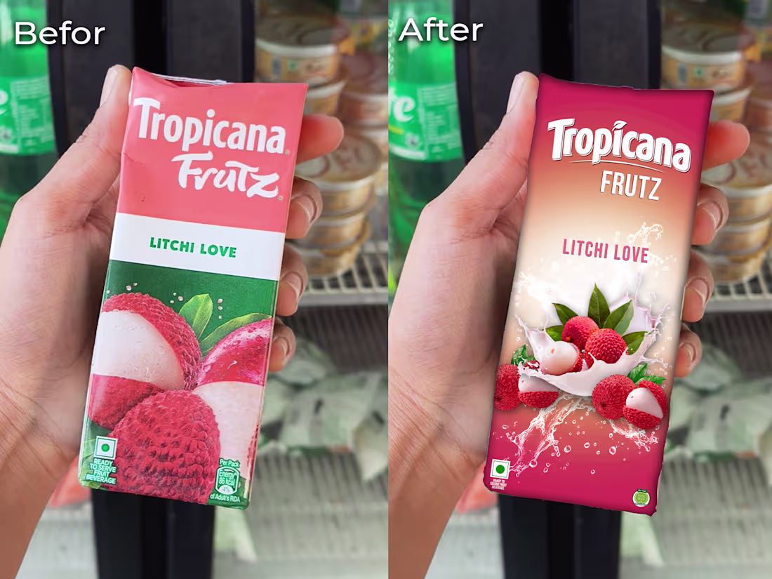 Cover image for Redesigned the original Tropicana Frutz