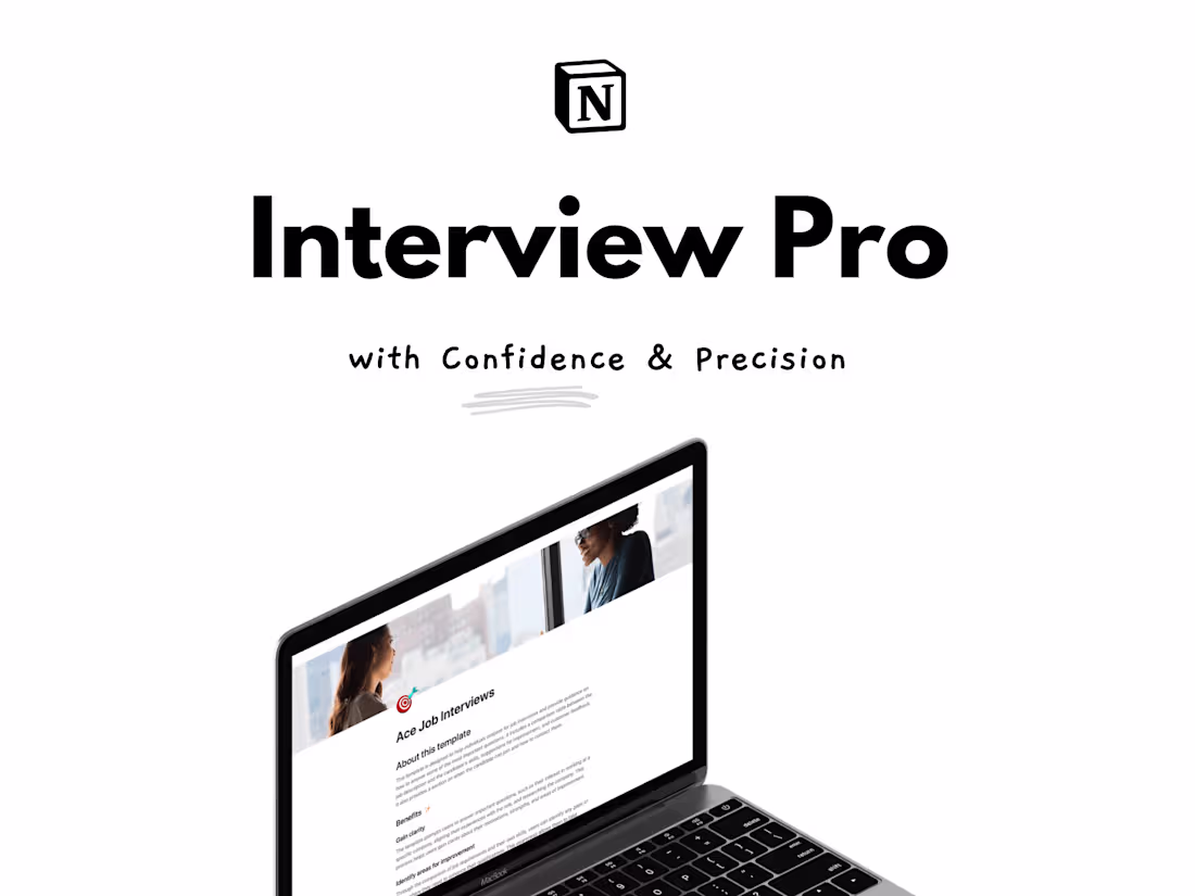 Cover image for Built Notion - Interview Pro