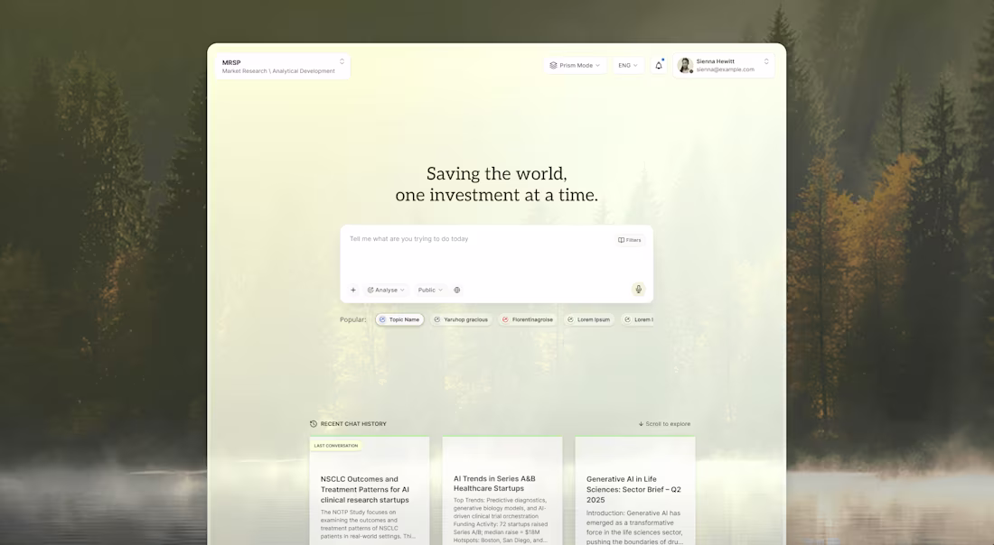 Cover image for GenAI Knowledge Mining Platform - User Research & Product Design