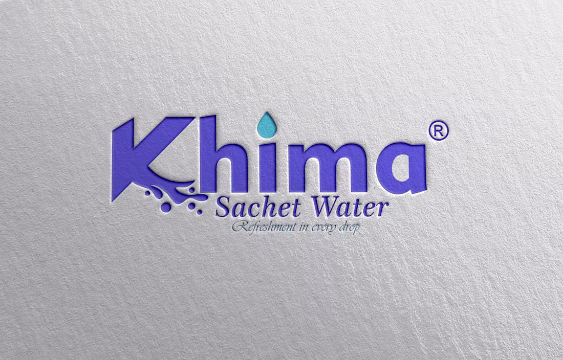 Cover image for Logo Design for khima Sachet Water