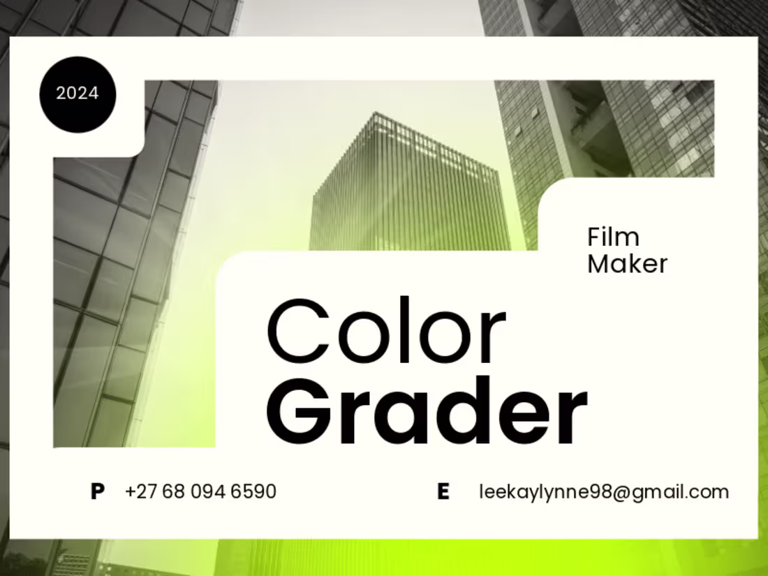 Cover image for Color Grading(Film)