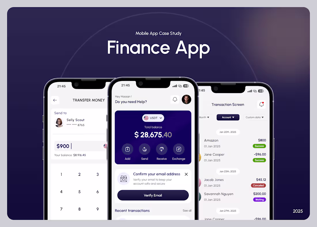 Cover image for Fintech app