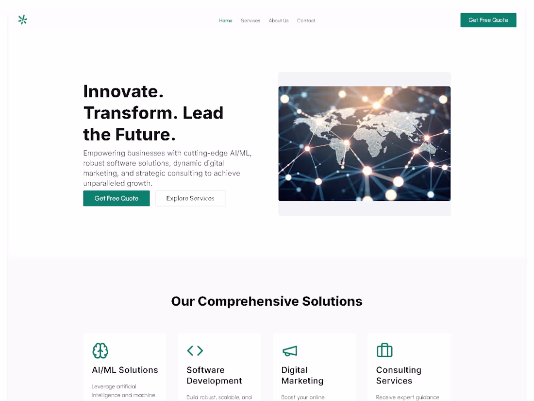 Cover image for Custom Website Design & Development Solutions