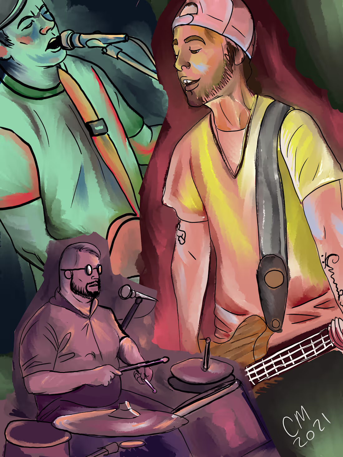 Cover image for Little Dolls band poster 