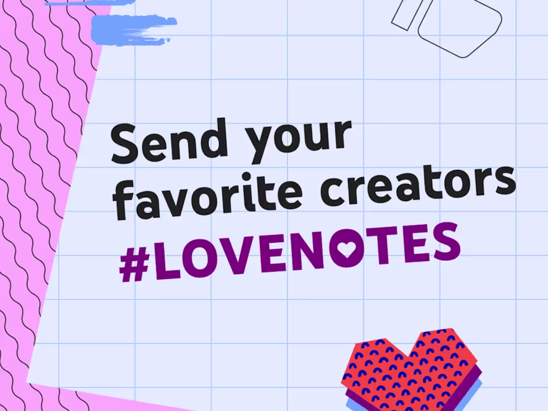 Cover image for 2021 YouTube #LovesNotes Campaign