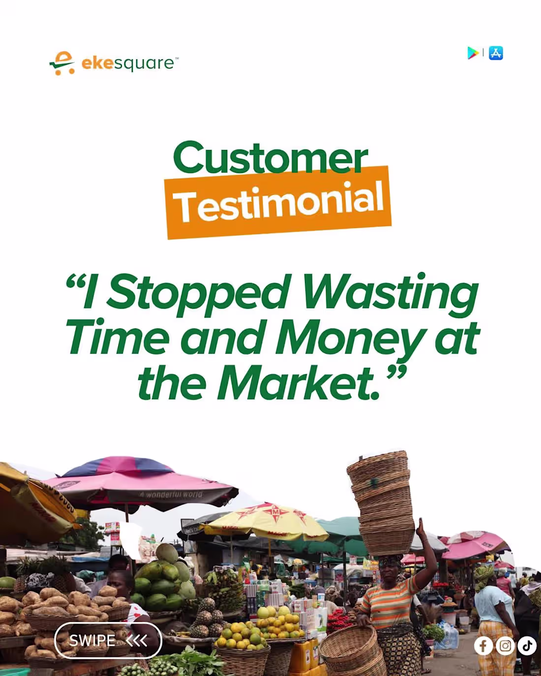 Cover image for Project Overview:
Created a customer testimonial