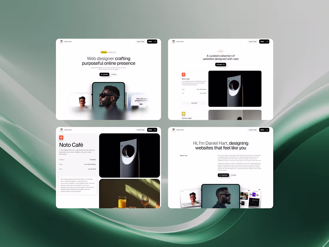 Cover image for Naka - Elegant Portfolio Website