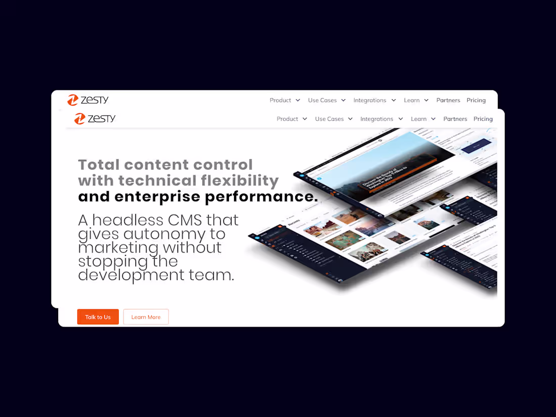 Cover image for For Zesty.io (http://Zesty.io), the direction