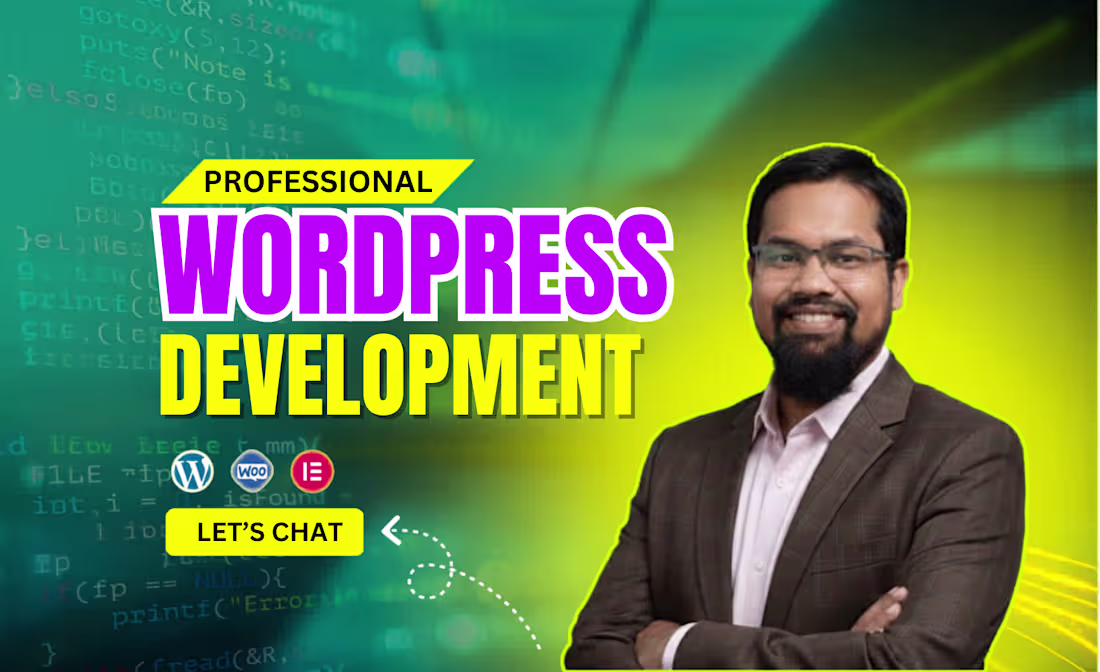 Cover image for I will build WordPress website, redesign business website 