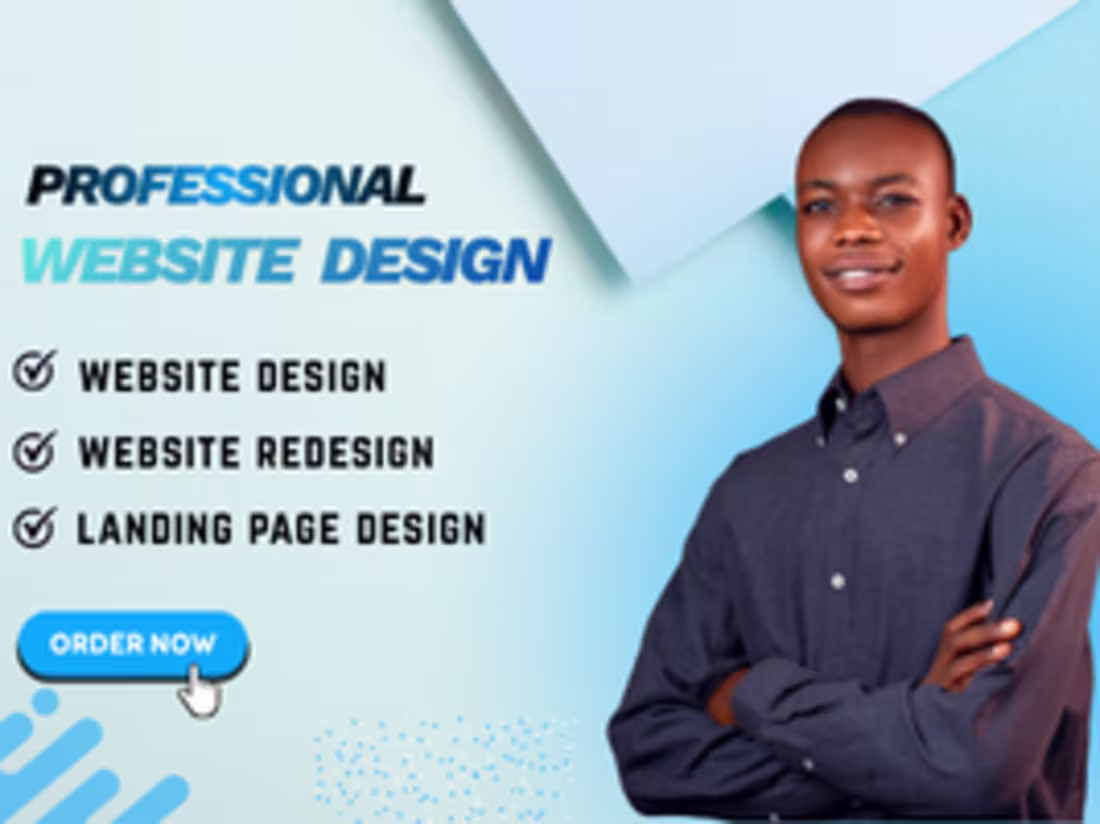 Cover image for I will design a responsive website design and website redesign
