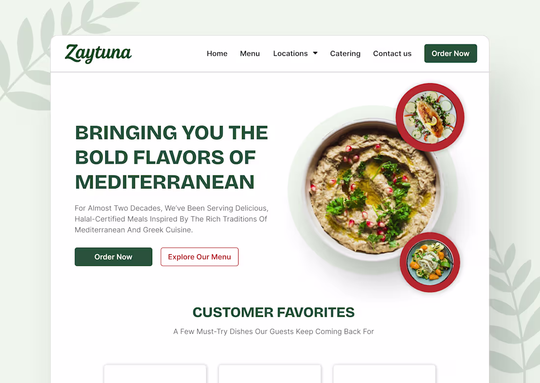 Cover image for Website Redesign for Zaytuna