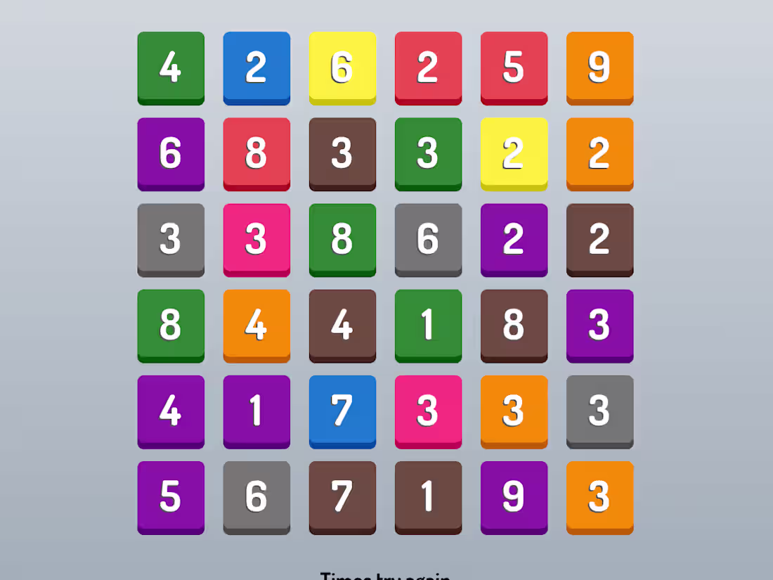 Cover image for https://choice-color.vercel.app/#/ Small game in Vue 2, but ...