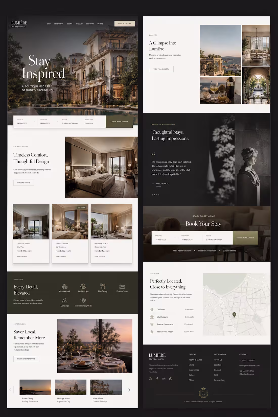 Cover image for A boutique hotel website should