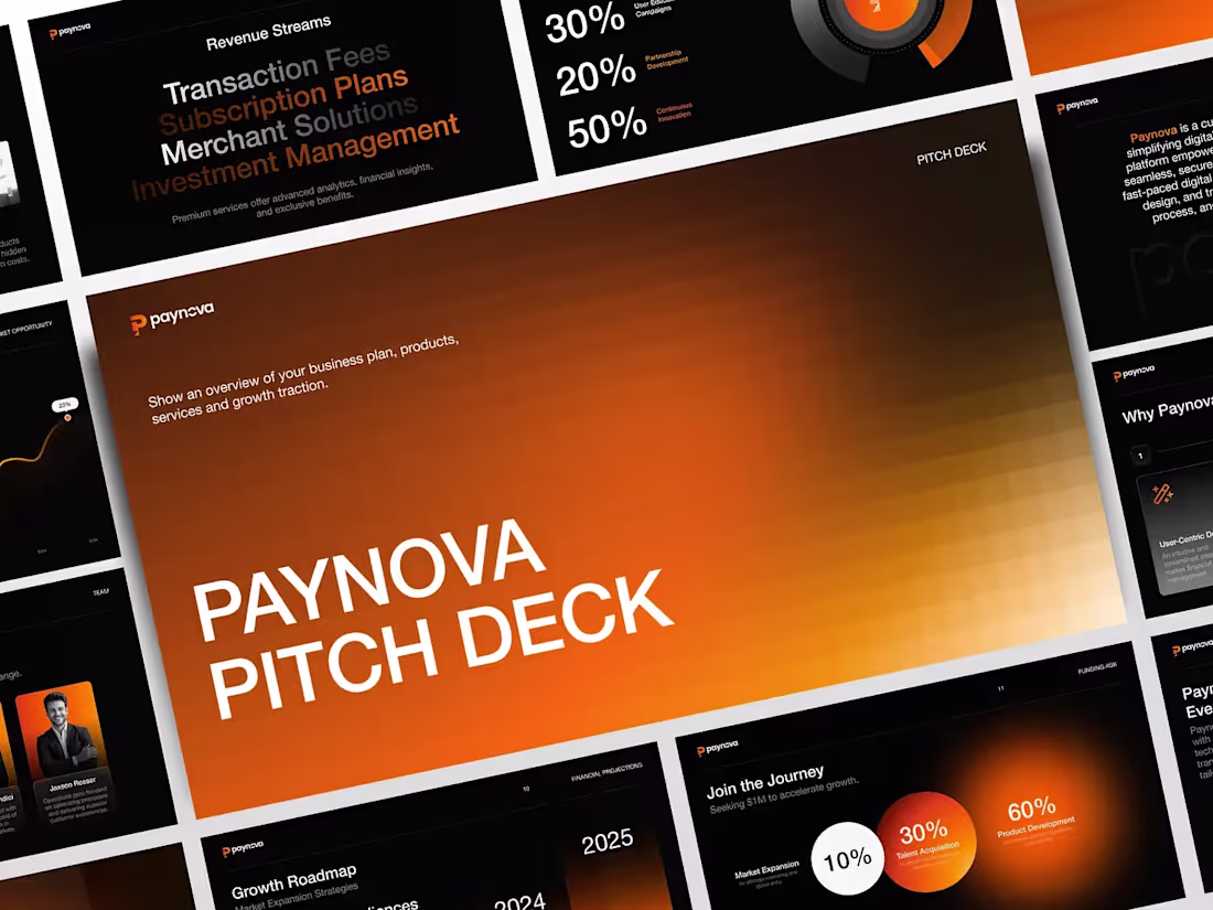 Cover image for Pitch Deck -  Paynova