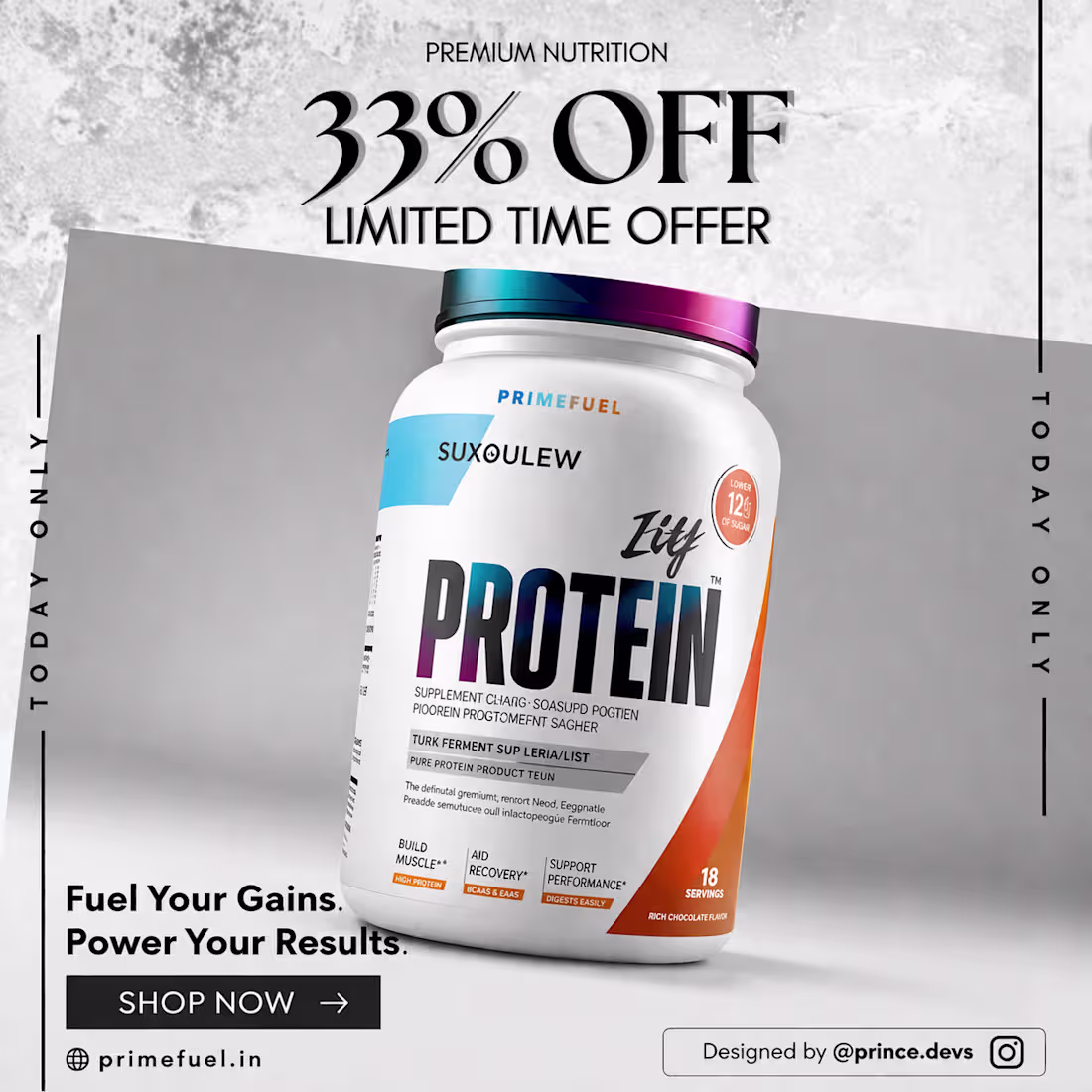 Cover image for Designed a premium promotional banner