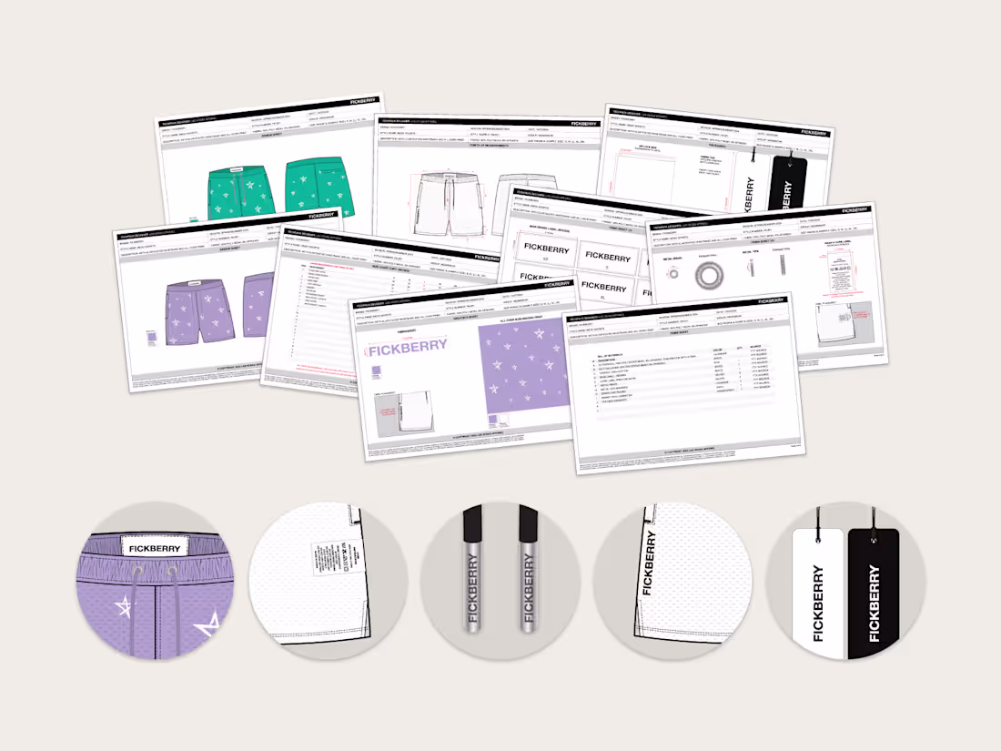 Cover image for I do detailed garment tech