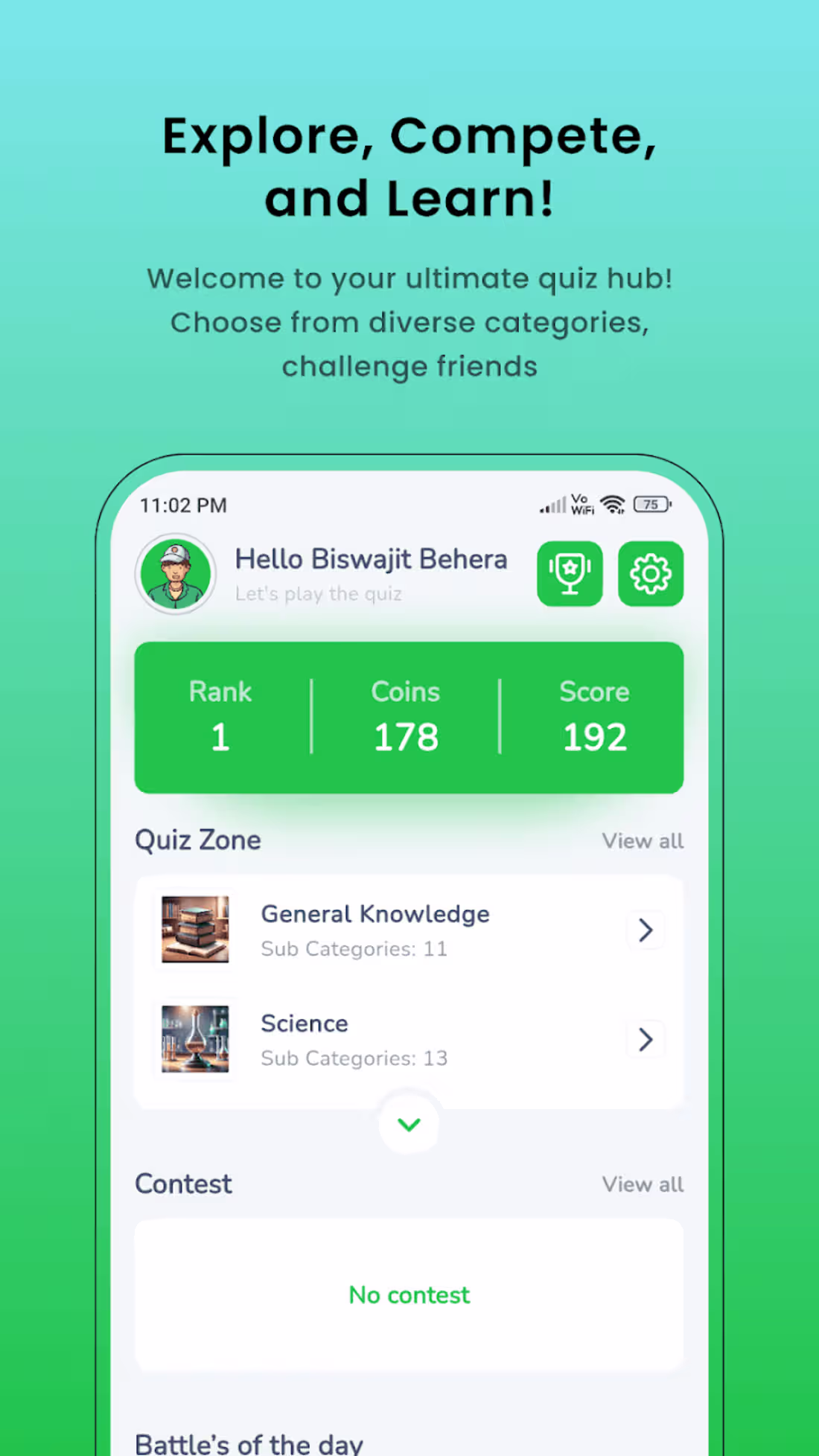 Cover image for Quiz App