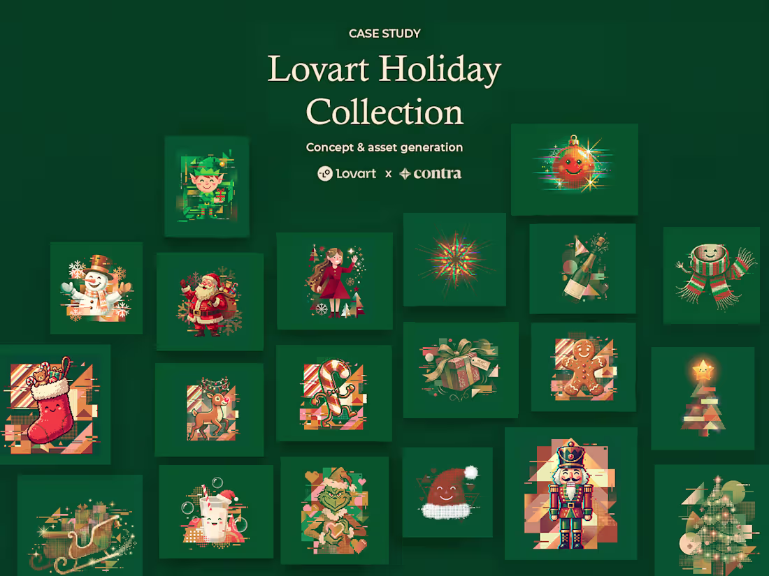Cover image for Lovart Holiday Collection