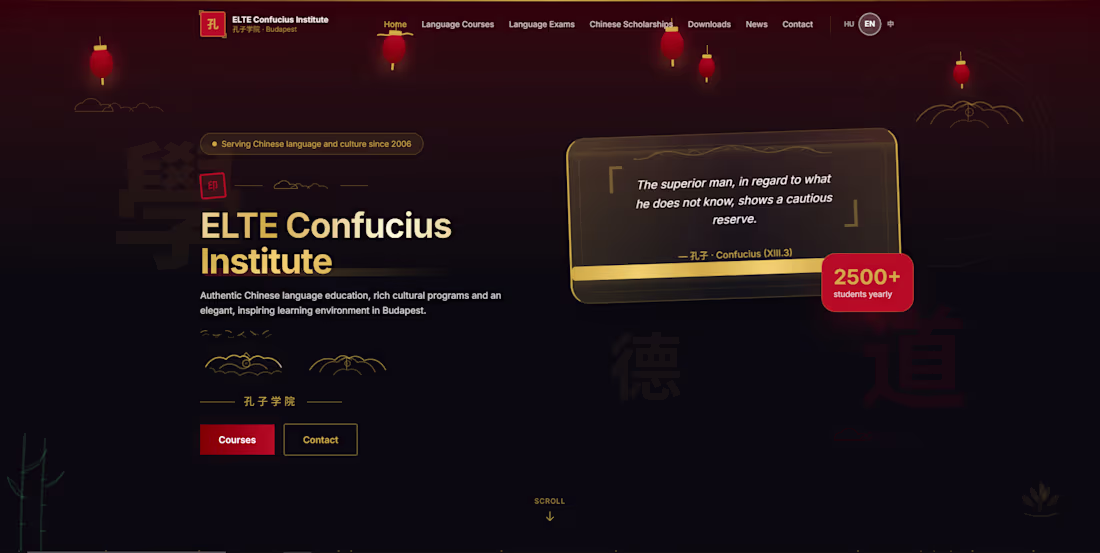 Cover image for A cultural website concept for