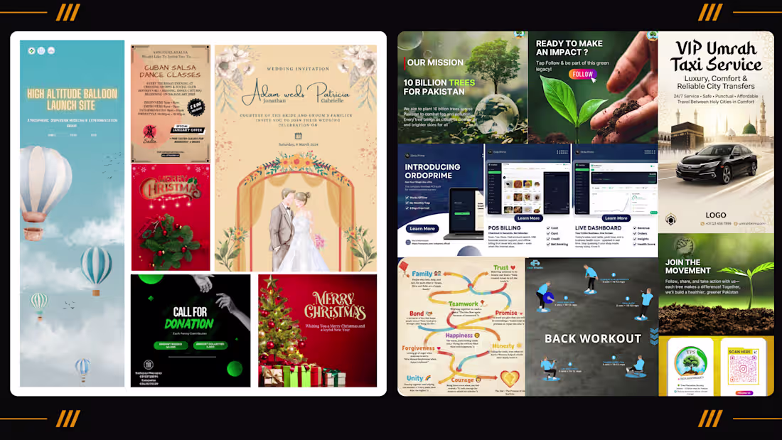 Cover image for Designed a social media post/poster