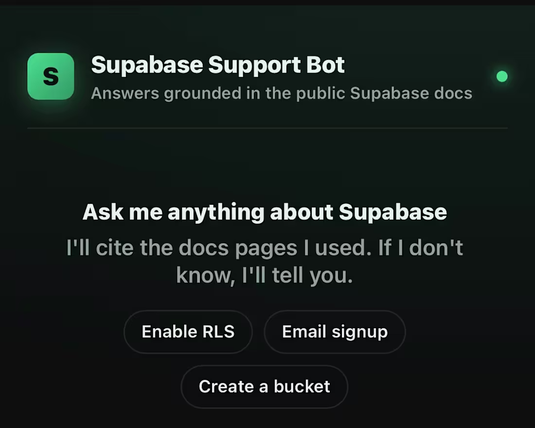 Cover image for Built an AI support assistant