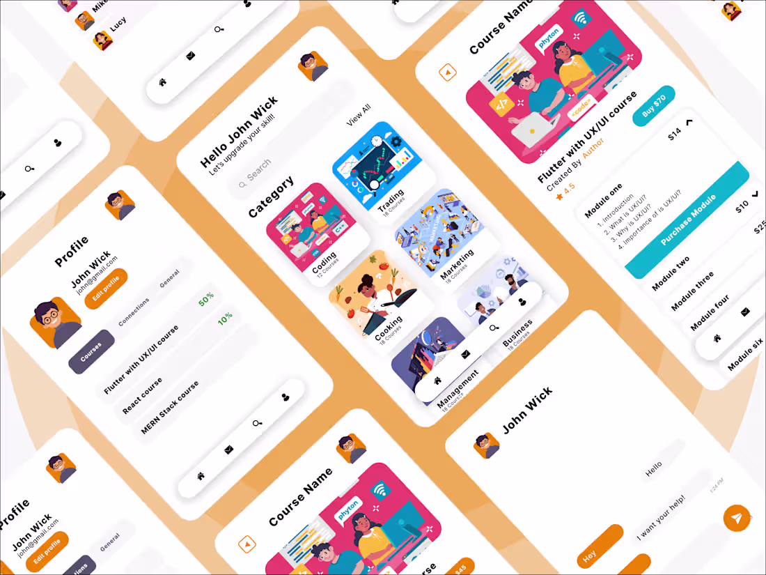 Cover image for 📱 Mobile or Web App Design
