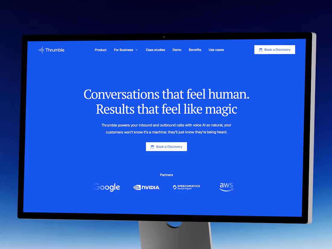 Cover image for Thrumble — Brand Identity & Website Design