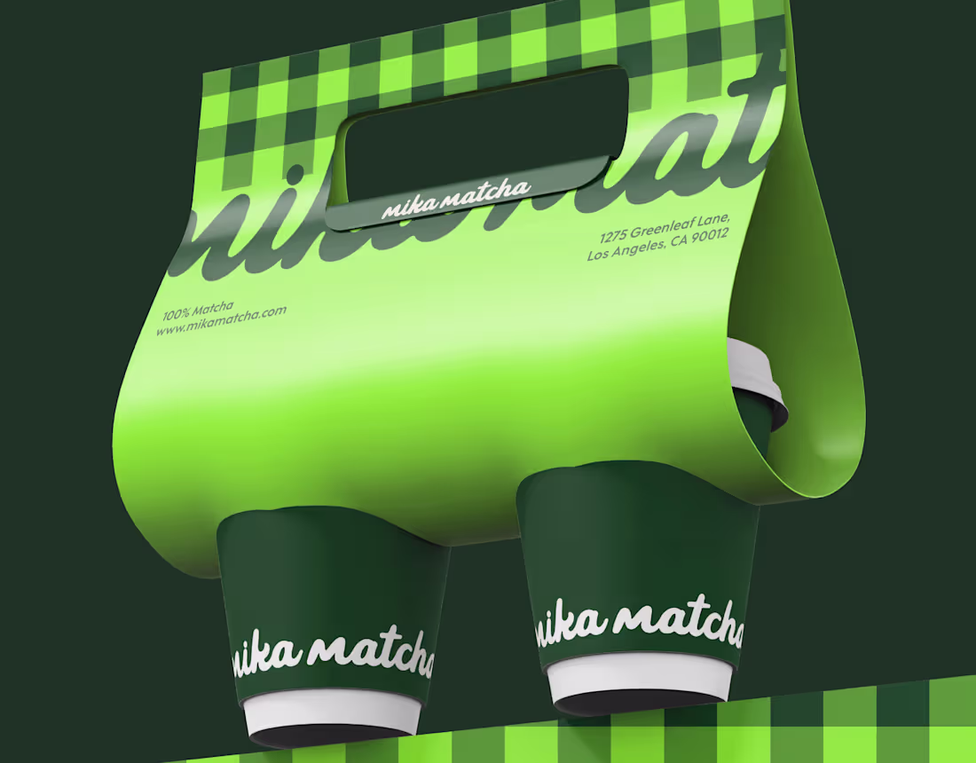 Cover image for Mika Matcha Brand Design