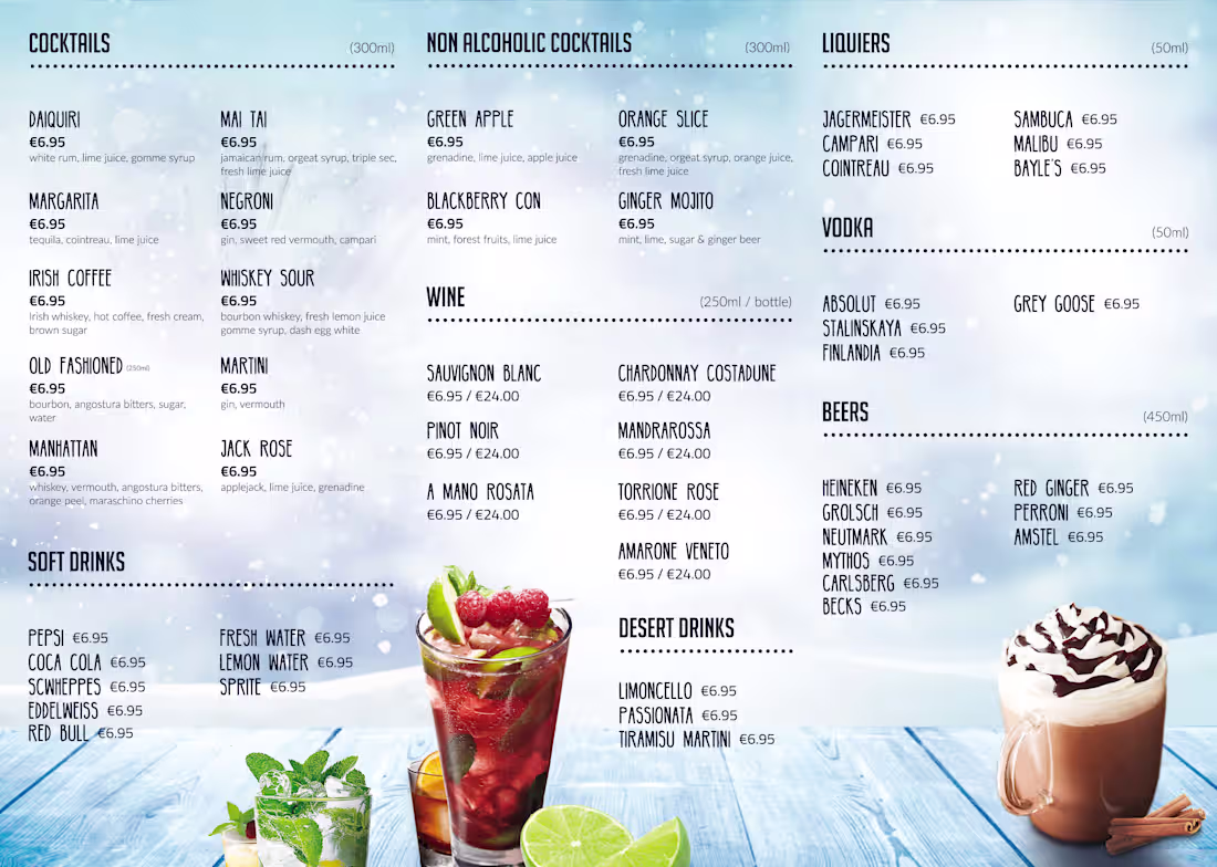 Cover image for Menu Designs