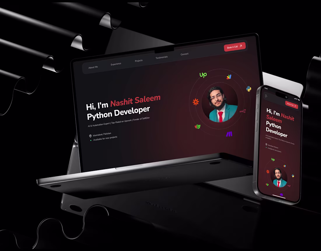 Cover image for Responsive Portfolio Website Redesign