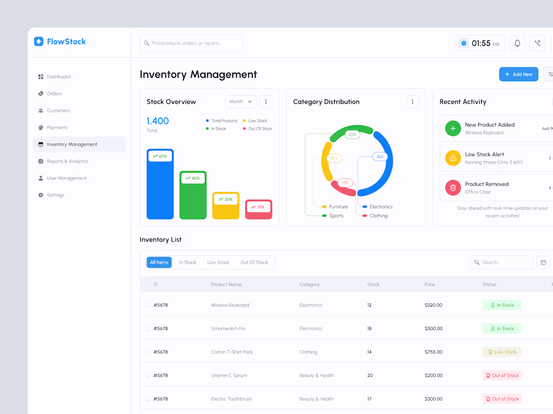 Cover image for Inventory Management Software