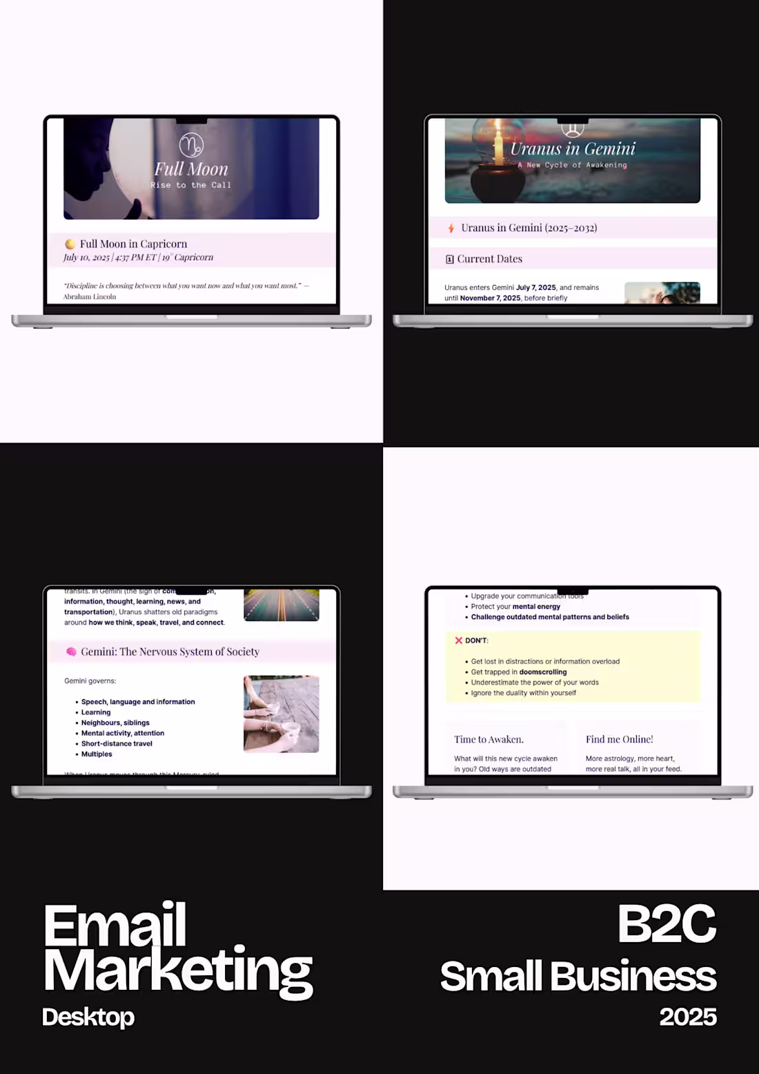 Cover image for Email Marketing: Desktop Version | B2C Small Business