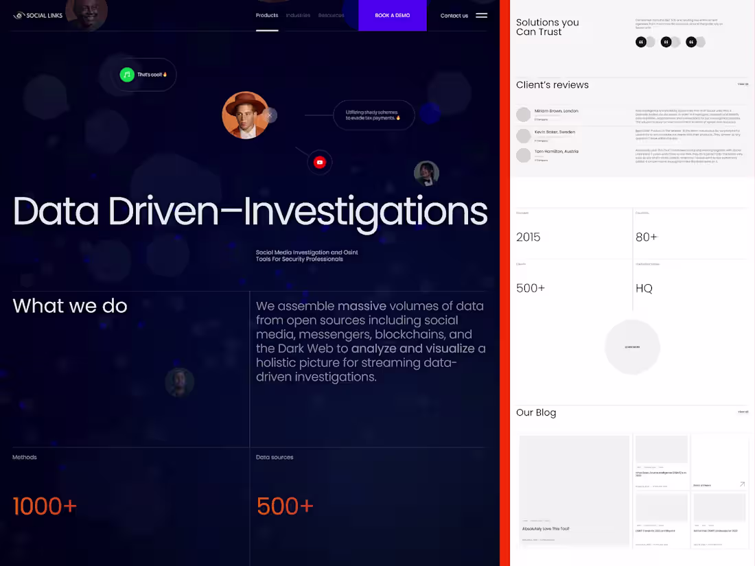 Cover image for Data Driven–Investigations