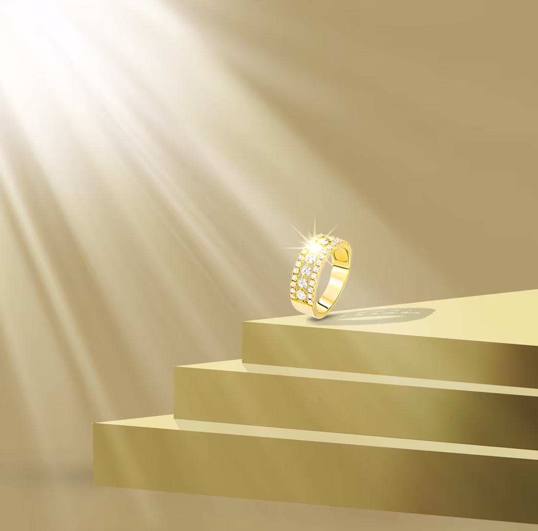 Cover image for Day 7/100 Ring on display.
