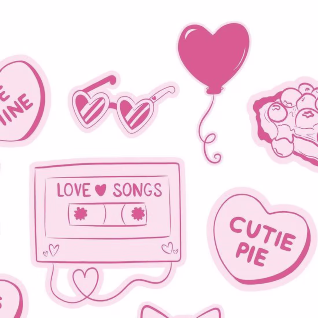 Cover image for Illustrations: Valentines Day