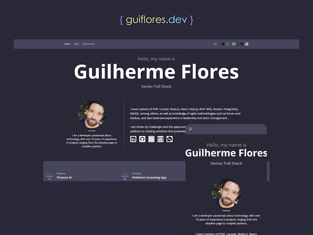 Cover image for Personal Website