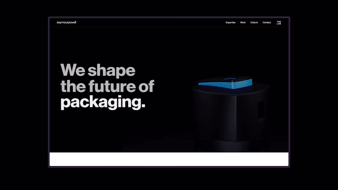 Cover image for Seymourpowell Website