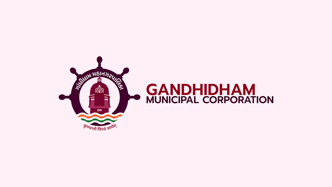Cover image for Gandhidham Municipal Corporation Logo Design