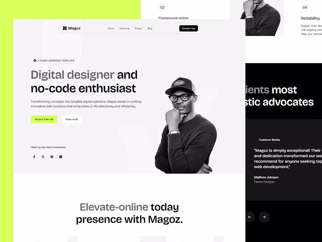 Cover image for Advanced Framer Website Design & Development