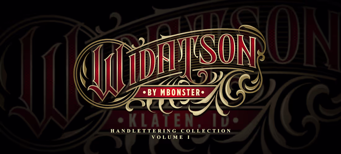 Cover image for Mbonster Hand-Lettering :: Behance