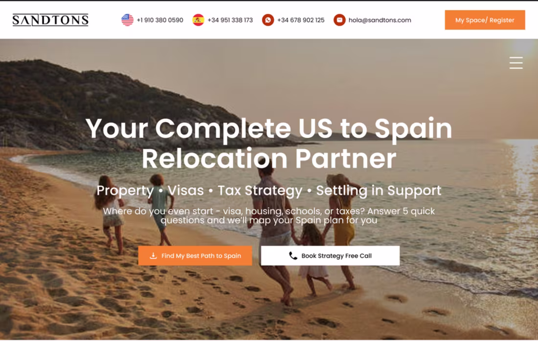 Cover image for Salton company webpages