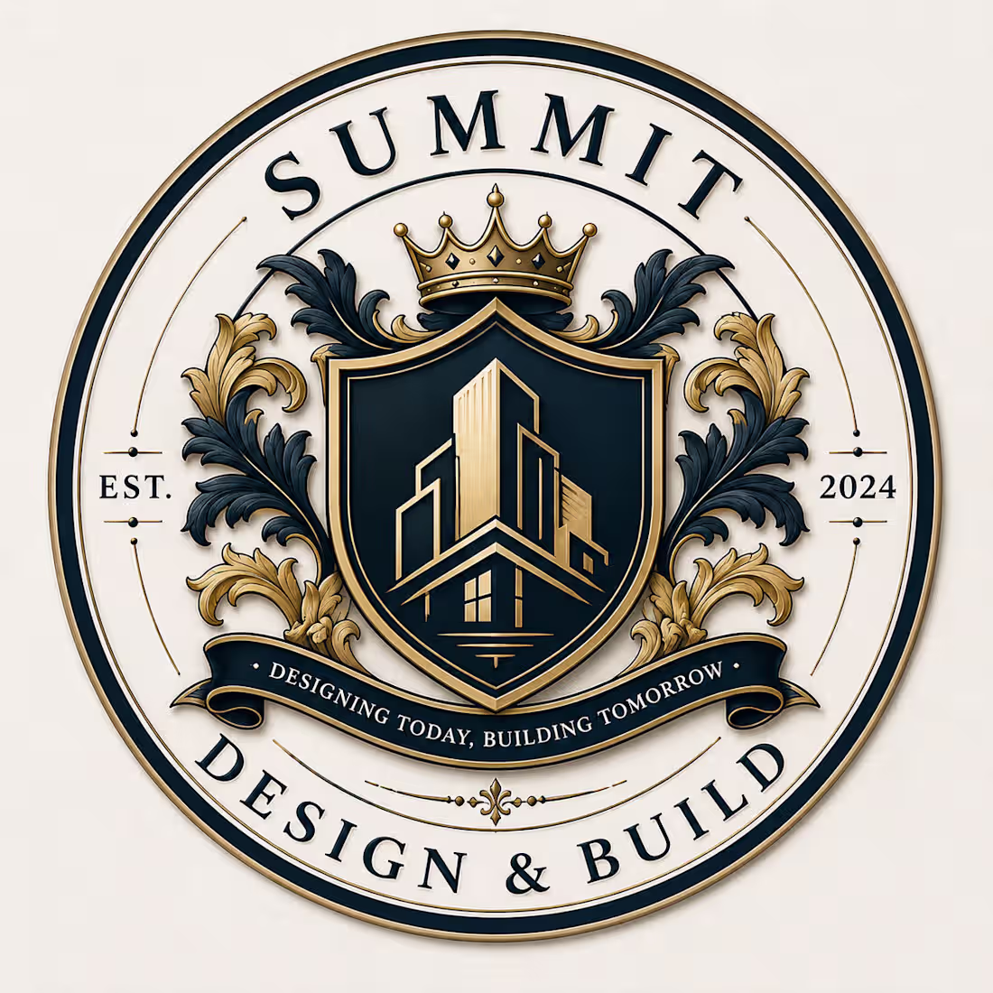 Cover image for Designed a premium crest-style logo